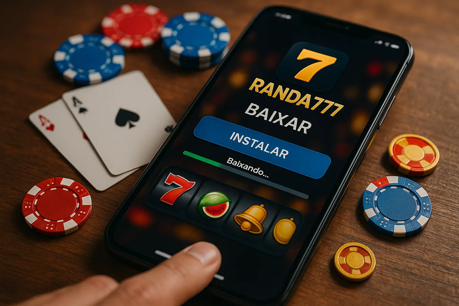 Baixar o RAND777 Cassino App