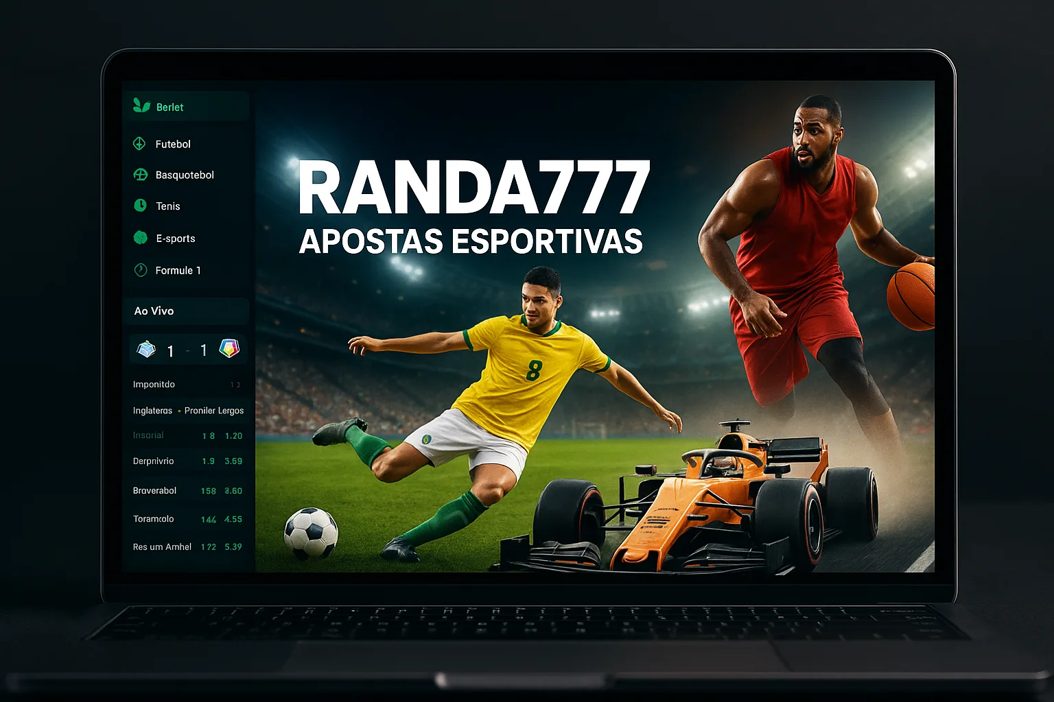 Aposte em apostas esportivas no cassino online RAND777